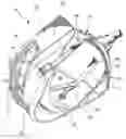 Fig. 01 - Goalie helmet with novel strap configuration