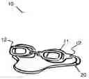 Fig. 01 - Swim goggles fastener system