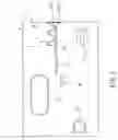 Fig. 03 - Partition for bathroom stalls