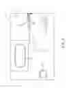 Fig. 06 - Partition for bathroom stalls