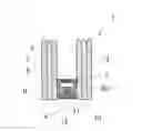 Fig. 01 - Window pane with security element