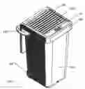 Fig. 02 - Trash container with retractable weatherproof cover