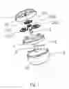Fig. 02 - Manually drivable food cutter