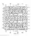 Fig. 06 - Integrated circuit having an uppermost layer comprising landing pads that are distributed thoughout one side of the integrated circuit