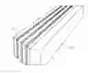Fig. 01 - Printhead incorporating rows of ink ejection nozzles