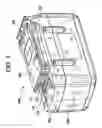 Fig. 02 - Battery Pack and Internal Component Arrangement Within the Battery Pack for Cordless Power Tool System