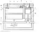 Fig. 01 - Highly efficient two-stroke double compression combustion engine