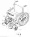 Fig. 02 - Auxiliary power device for a wheelchair