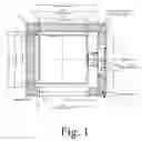 Fig. 02 - Dumbwaiter System with Integrated LCD Display, Improved Mode Controls, and Complimentary Baskets and Carts