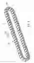 Fig. 09 - Roller chain for a linear guideway