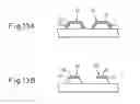 Fig. 14 - Method of manufacturing a wiring board by utilizing electro plating