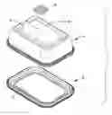 Fig. 01 - Food container with breathable patch