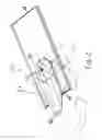 Fig. 06 - Dish rack with adjustable spout and removable drip tray