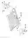 Fig. 09 - Dish rack with adjustable spout and removable drip tray