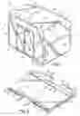 Fig. 02 - Collapsible Container For Air Shipment of Cargo Having Peaked Top and Method of Use
