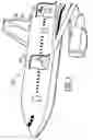 Fig. 02 - Fitting and associated grommet for supporting a conduit penetrating a panel
