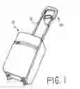 Fig. 02 - Self-leveling luggage handle cup holder