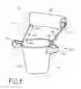 Fig. 07 - Self-leveling luggage handle cup holder