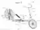 Fig. 24 - Self-propelled vehicle propelled by an elliptical drive train