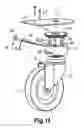 Fig. 06 - Device For the Optional Guiding of at Least One Self-Steering Wheel of a Trolley