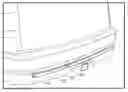 Fig. 01 - Non-opaque external parking aid sensor bezels