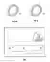 Fig. 07 - Non-opaque external parking aid sensor bezels