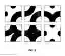Fig. 09 - Cube with patterned designs and use of the cube for generating pattern matching configurations