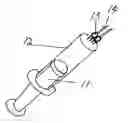 Fig. 01 - System with a syringe device and a needle device