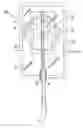 Fig. 01 - Drainage device for treating wounds using a reduced pressure