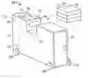 Fig. 01 - Mobile serving cart and system incorporating same