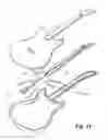 Fig. 09 - Stringed instrument neck structure adjusting arrangement