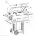 Fig. 01 - CONVECTION BASED COOKING APPARATUS WITH GRATE