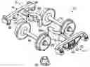 Fig. 01 - Two-piece model railroad truck frame