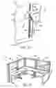 Fig. 09 - Height adjustable vertically oriented screen or the like