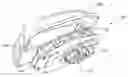 Fig. 01 - Vehicle-mount antenna assemblies having snap-on outer cosmetic covers with compliant latching mechanisms for achieving zero-gap