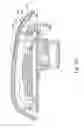 Fig. 06 - Vehicle-mount antenna assemblies having snap-on outer cosmetic covers with compliant latching mechanisms for achieving zero-gap