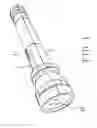 Fig. 02 - Structure of a flashlight with LCD display