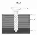 Fig. 02 - Workpiece boring/cutting operation aiding plate material and molding making use of the same