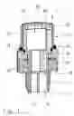 Fig. 04 - Connector for pre-fabricated electric cables, having semi-enclosed contact chambers