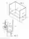 Fig. 02 - Sectional plumbing fixture enclosure removably secured with clip