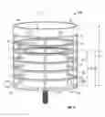 Fig. 04 - Oval filter cage and vacuum cleaner