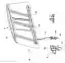 Fig. 04 - REAR SLIDER WINDOW ASSEMBLY