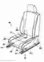 Fig. 01 - Occupant load sensor for a vehicle seat with flexible printed circuitry