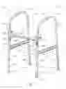 Fig. 02 - Foldable durable product, such as a patient aid device or walker, and method of forming same