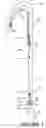 Fig. 02 - Adjustable cane with enhanced grasping mechanism, magnetic pickup, hanging tip and self-standing base