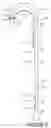 Fig. 07 - Adjustable cane with enhanced grasping mechanism, magnetic pickup, hanging tip and self-standing base
