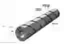 Fig. 01 - INSULATED SUBSEA PIPE WITH FLEXIBLE INSULATION