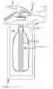 Fig. 01 - Fine water mist multiple orientation discharge fire extinguisher