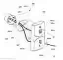 Fig. 01 - Adapter for mounting a faceplate of a first style to an electrical outlet cavity of a second style