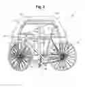 Fig. 04 - Combination bicycle rack and workout station